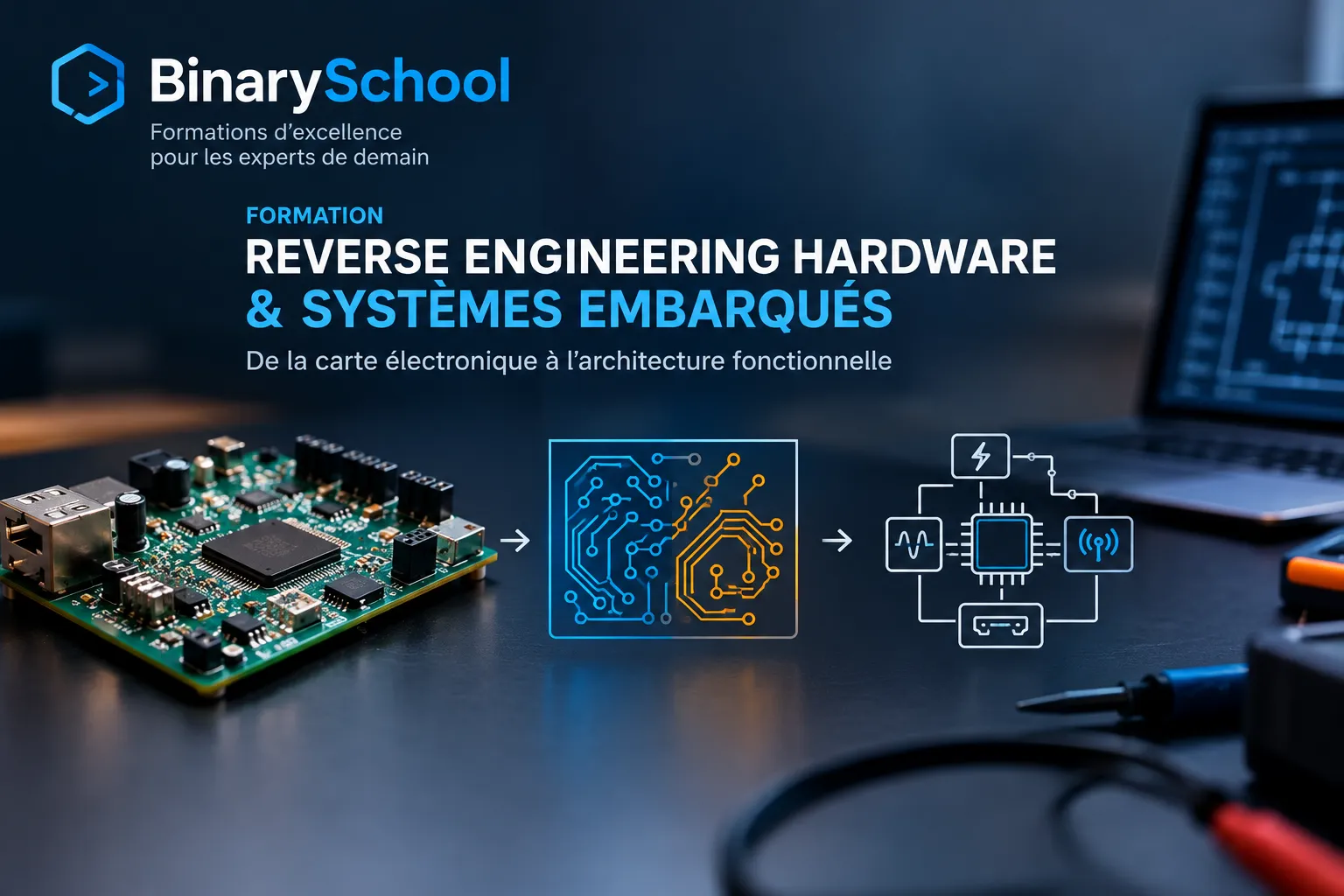 Reverse Engineering Hardware & Systèmes Embarqués